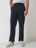 Crew Clothing Straight Fit Chino Trousers, Black