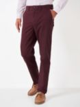 Crew Clothing Slim Fit Chino Trousers, Burgundy