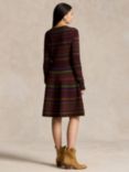 Polo Ralph Lauren Fair Isle Wool Cashmere Dress, Olive/Multi