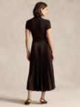 Polo Ralph Lauren Polo Wool Silk Cashmere Blend Dress, Squire Brown