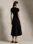 Polo Ralph Lauren Flared Short Sleeve Dress, Polo Black