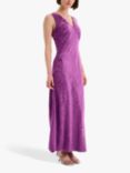 OMNES Iris Maxi Dress, Purple