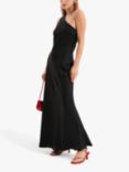 OMNES Uma Asymmetric Dress, Black