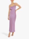 OMNES Riviera Tie Back Midi Dress, Lilac