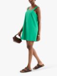 OMNES Annabella Bow Back Mini Dress, Green