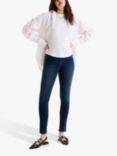 OMNES Renee Skinny Jeans, Blue Denim