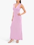 OMNES Nova Tie Back Maxi Dress, Lilac