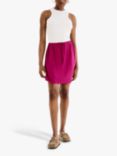 OMNES Nessa Cotton Mini Skirt, Magenta