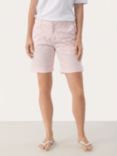 Part Two Hanijan Regular Fit Folded Cuff Shorts, Light Pink