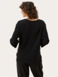 Part Two Judith Linen Blend Jumper, Black