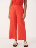 Part Two Petrines Linen Wide Leg Cropped Trousers