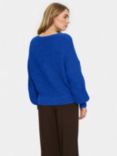 Saint Tropez Felia Relaxed Fit Jumper, Blue