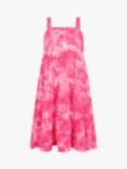 Angels by Accessorize Kids' Mini Me Cotton Tie Dye Dress, Pink