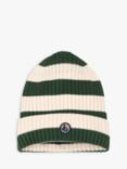 Petit Bateau Kids' Cotton Knit Beanie Hat, Avoriaz /Avalanche