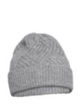 KAFFE Getty Beanie, Grey Melange