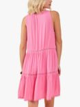 Accessorize Lace Insert Swing Mini Dress, Pink