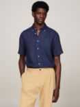 Tommy Hilfiger Pigment Dyed Linen Shirt