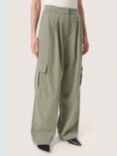 Soaked In Luxury Kellie Cargo Trousers, Grey