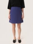 Soaked In Luxury Corinne A-Line Skirt, Patriot Blue