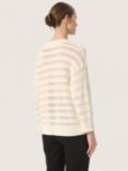 Soaked In Luxury Skylah Knit Jumper, Whisper White