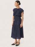 Soaked In Luxury Layna Maxi Dress, Navy