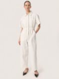 Soaked In Luxury Zalia Jumpsuit, White