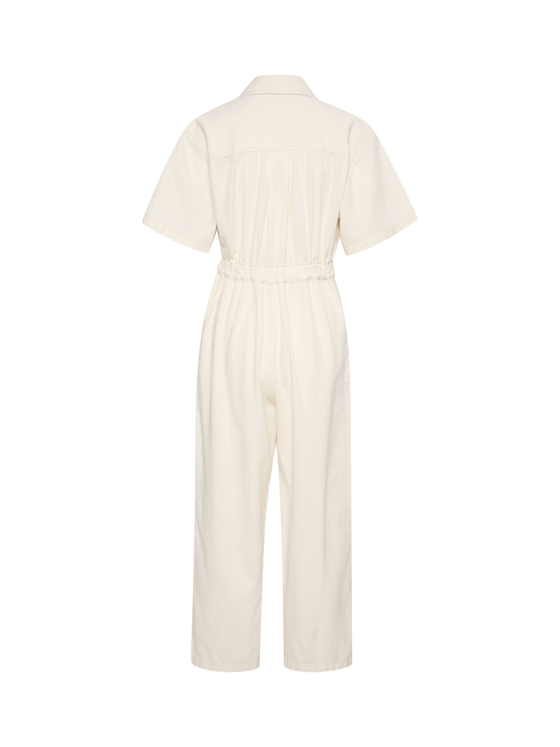 Soaked In Luxury Zalia Jumpsuit, White