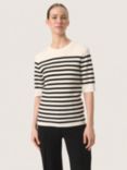 Soaked In Luxury Spina Stripe Top