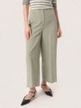 Soaked In Luxury Corinne High Waist Trousers, Grey