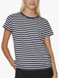 Sisters Point Hico Stripe T-Shirt, Cream/Navy