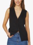 Sisters Point Hebea Knit Vest Top, Black