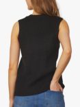 Sisters Point Hebea Knit Vest Top, Black