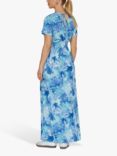 Sisters Point Giji V-Neck Maxi Dress, Blue/Multi