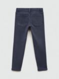 Mango Kids' Peru Regular Fit Trousers, Navy