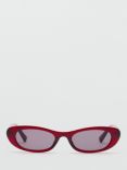 Mango Camela Sunglasses, Red