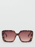 Mango Janni Sunglasses, Brown