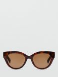 Mango Jay Sunglasses, Dark Brown/Brown