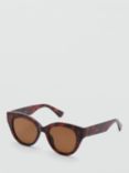 Mango Jay Sunglasses, Dark Brown/Brown