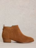 White Stuff Willow Suede Ankle Boots, Mid Tan