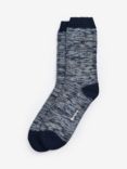 Barbour Bedrock Bed Socks, Navy Mix