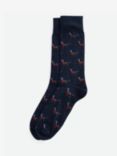 Barbour Mavin Socks, Navy/Pheasant