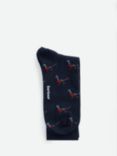 Barbour Mavin Socks, Navy/Pheasant