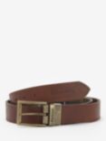 Barbour Reversible Tartan Belt, Classic Tartan/Brown