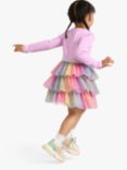 Lindex Kids' Unicorn Dress, Light Lilac