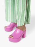 Melissa Mule Heeled Sandals, Pink