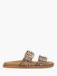 Melissa Lust Slider Sandals, Beige/Bronze