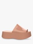 Melissa Becky Platform Slides, Beige