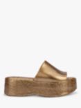 Melissa Becky x Marc Jacobs Platform Slides, Gold