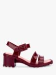 Melissa Iggy Heeled Strappy Sandals, Red