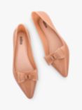 Melissa Bow Pointed Sandals, Pink